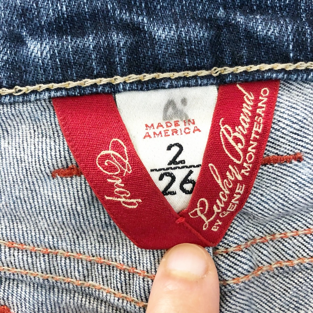 Lucky Brand Womens Sundown Skinny Cuffed Jeans - Picture 6 of 8